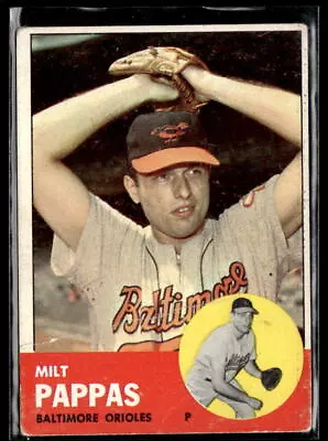 1963 Topps #358 Milt Pappas Baltimore Orioles • $0.99