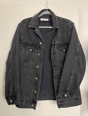 $24 • Buy Assembly Label Denim Jacket Black Women's AU 8 (6) Pre-Owned 