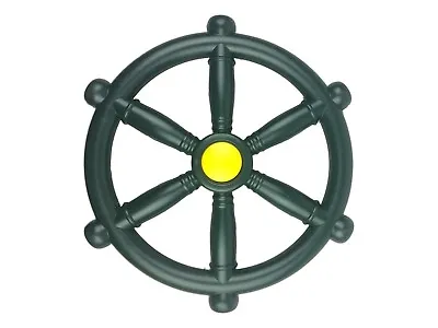 £11.79 • Buy Kids Climbing Frame Pirate Green Wheel Ideal For Climbing Frames And Play House