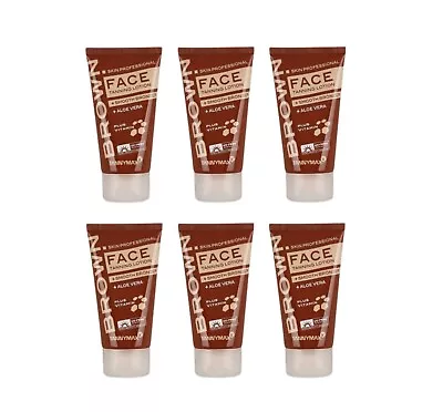 Tannymaxx Brown/Face Tanning Lotion + Smooth Bronzer 6x50ml/Solarium Cosmetics • £30.93