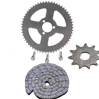 11T Front 58T Rear Sprocket + T8F Chain Go Kart Mini Bike Drift Trike ATV Quad • $44.45