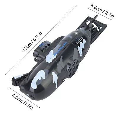 Mini RC Submarine Remote Control Boat Ship Military Model Waterproof Diving♡ • £27.76