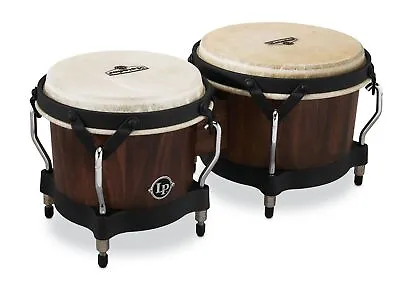 Latin Percussion Matador M201-WB Whiskey Barrel Bongo Set With Black Hardware • $219.99