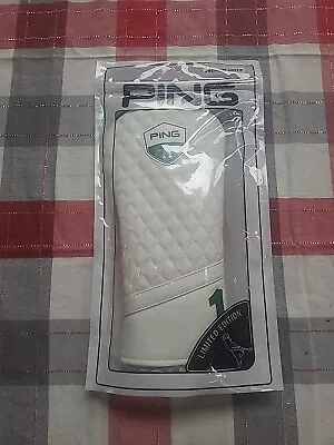 2022 Limited Ping Heritage Masters Edition White/Green Driver Headcover New Rare • $30.59