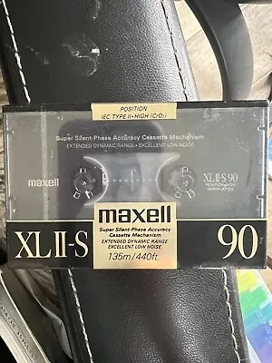 BRAND NEW / SEALED Maxell XLII-S 90 Blank Cassette Tape Type II High Bias • $11