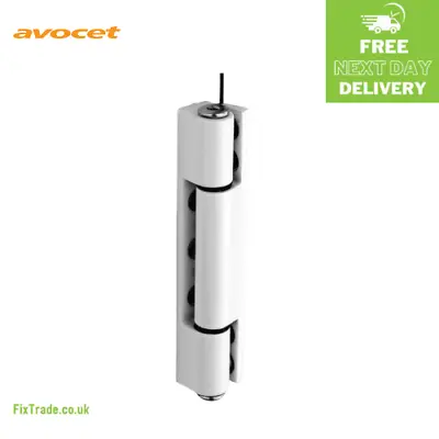 UPVC Door Butt Hinge 115mm Double Glazing Flat Or Angled PVC - Avocet Hardware • £6.99