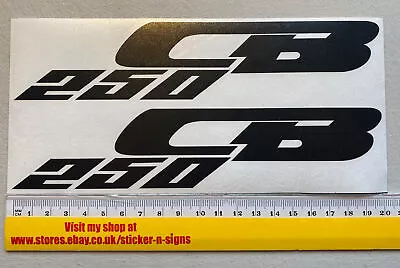 £5.59 • Buy 2x CB250 CB 250 Stickers 200mm X 43mm Honda Most Colours