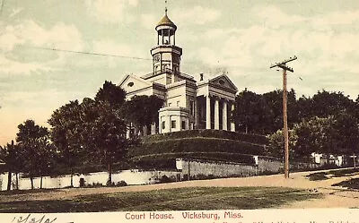 Court House - Vicksburg Mississippi 1906 Postcard • $0.99