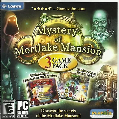 Mystery Of Mortlake Mansion: 3 Game Pack (PC 2011) • $9.99