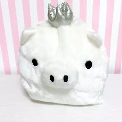 San-X Monokuro Boo Big Crown Soft Stuffed Plush Toy Doll Figure Kawaii Characte • $42.66