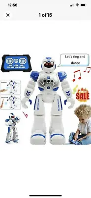 Kids Funny RC Smart Robot Toy Remote Control Interactive Dancing Singing Walking • £9