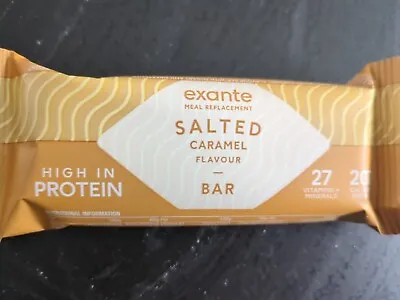 £20 • Buy 10  X Exante  Bars  Salted Caramel Flavour