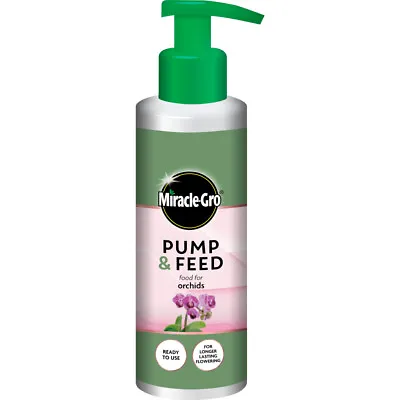 Miracle-Gro Pump & Feed Orchid Plant Food 200ml Clear Long Flowering • £7.69