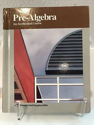 McDougal Littell Pre-Algebra: Student - Hardcover By MCDOUGAL LITTEL - Good • $66