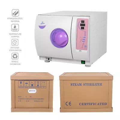 16L Dental Portable Steam Sterilizer Class N Disinfection Autoclave SUN16-I USA • $901.54