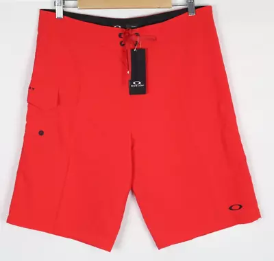 Oakley Men's Kana 21  Boardshorts Size 34 High Risk Red • $27.19