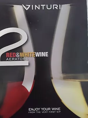 Vinturi Red & White Aerators • $23.50