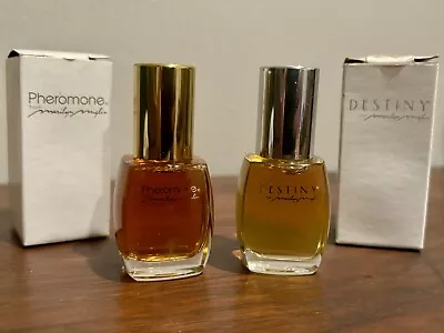 Marilyn Miglin Perfume Oils Fragrances - Pheromone & Destiny - .5 Oz Each - NIB • $27.50