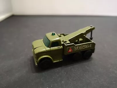 G482-matchbox Superfast Mb71-a Military Wreck Truck • $55.94