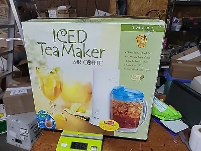 Iced Tea Maker Mr Coffee 3 Qt Tm3pt NEW IN BOX!! • $99.99