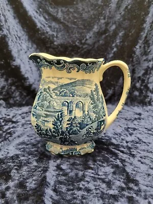 £9.99 • Buy Vintage Royal Worcester Palissy 1799 Avon  Scenes Jug