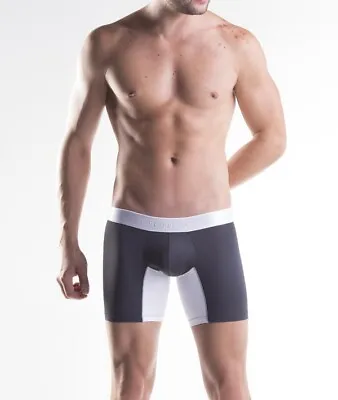 Unico Boxer Long Leg CLARO OSCURO Microfiber Men's Underwear • £33