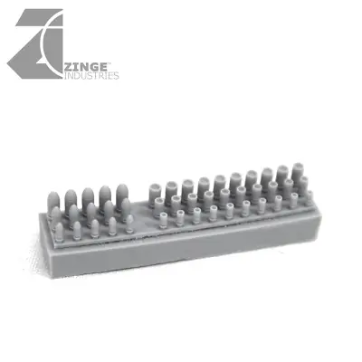 Zinge Industries Bullets Shells And Spent Casings 45 High Quality Rounds S-ABD04 • $3.16