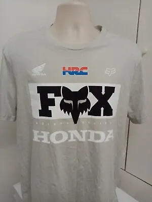 Fox Racing Honda T Shirt Size Large Men's New With Tags • £34