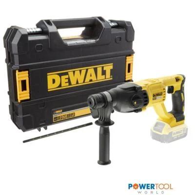 £118.50 • Buy DeWalt DCH133NT 18v XR Brushless SDS+ Plus Hammer Drill Body Only In TSTAK Case
