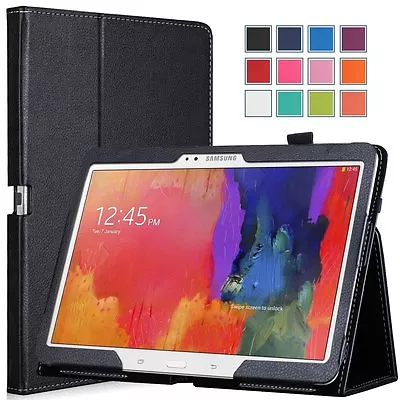 MoKo Samsung Galaxy Tab PRO 10.1 Tablet Cover Case Stand - Slim Folding- Black • $19.99