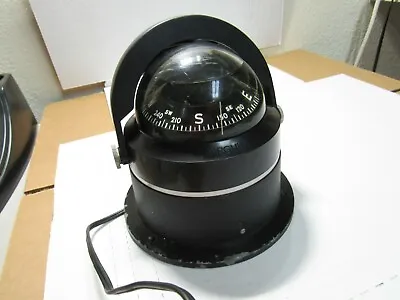 Vintage Large AIRGUIDE Chicago Liquid Filled Boat Aircraft Floating Compass • $80