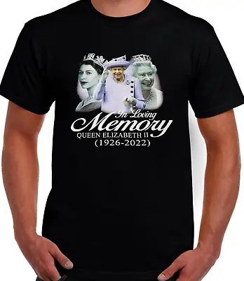 SOUVENİR OF LONDON ENGLAND GIFT Queen Elizabeth II Memory DESIGN UNISEX T.SHIRT. • £7.49