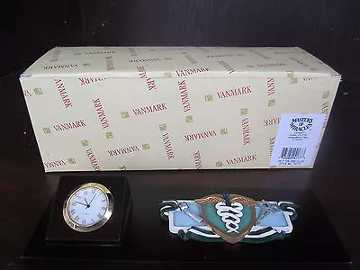 VANMARK Masters Of Miracles DOCTOR M.D. Clock DESKTOP DECOR  New In Box 94177 • $4.93