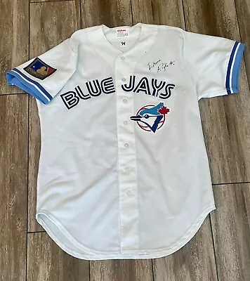 1994 Dave Righetti Toronto Blue Jays Signed Game Used Jersey Mears A10 Loa • $875