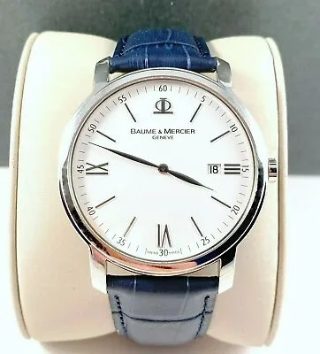 Baume Mercier Classima Executive Mens Watch In Excellent Condition 65493 • $695