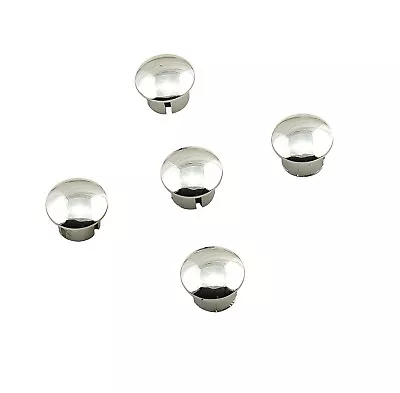 MR. GASKET Chrome Wheel Plugs (5) Lug Plugs P/N - 5104 • $34.88