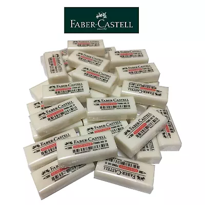 Faber-Castell Pencil Eraser Dust Free Clean Erasing Pack Of 100 ($0.99 / Count) • $99