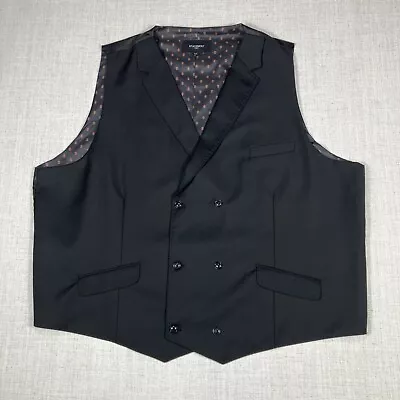 Statement Double Breasted Vest Mens 54R Waistcoat • $15
