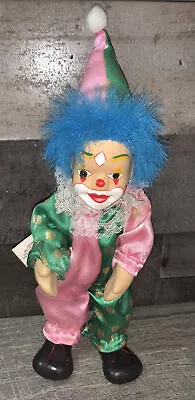 Vintage K’s Collection Circus Clown 7” Poseable Porcelain Court Jester Doll • $12.75