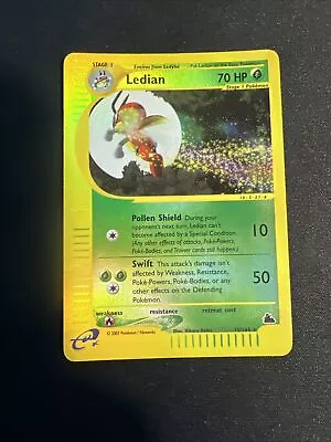 2003 LEDIAN Pokemon SkyRidge 15/144 Rare Reverse Holo E Reader Card • $10