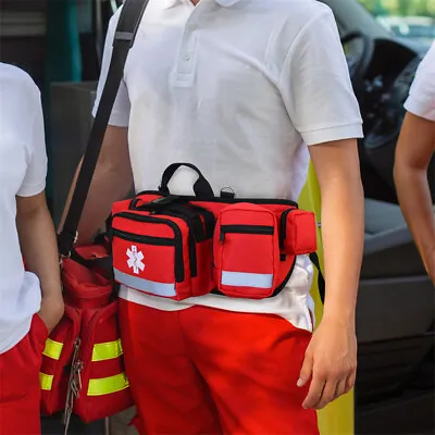 Trauma Bag Climbing Camping Medical First Aid Kit Bag Portable Camping Equipment • £20.27