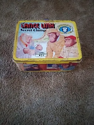 Lance Link Secret Chimp Metal Lunch Box Antique • $29.99