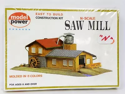 Model Power N Scale U/a  Saw Mill  Plastic Model Kit #1523 • $31