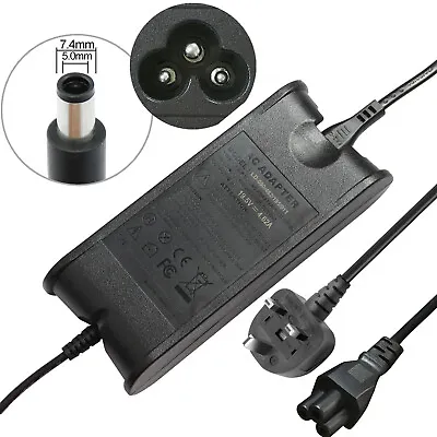 £11.99 • Buy Charger Power Supply Cord For Dell Studio 1537 1555 1735 1737 90W 19.5V 4.62A 