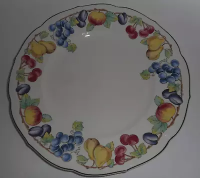 Villeroy & Boch MELINA Round Platter Fruits Germany Porcelain Serving Plate Dish • $31.99