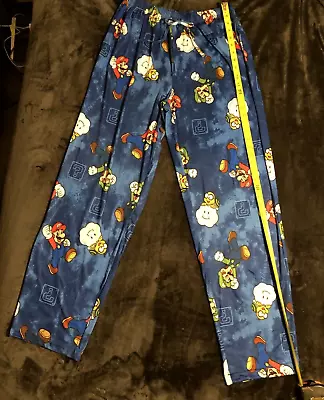 Briefly Stated Super Mario  Brothers Mario Luigi Koompa & ? Pajama Pants  L • $30