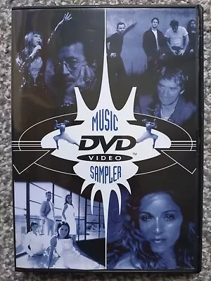 Warner Music Video Sampler - Uk Region 2 Dvd - Mike Oldfield Madonna Metallica • £3.49