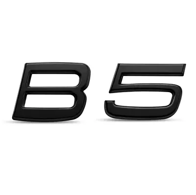 For VOLVO B5 Glossy Black Rear Boot Trunk Emblem Sticker Letter Badge • $15.95