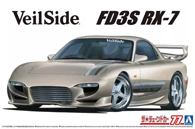 1:24 Scale Aoshima Mazda VeilSide Combat Model FD3S RX-7 Model Kit - 06575 • $63.97