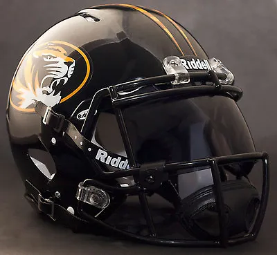 MISSOURI TIGERS NCAA Gameday REPLICA Football Helmet W/ OAKLEY Eye Shield • $219.99